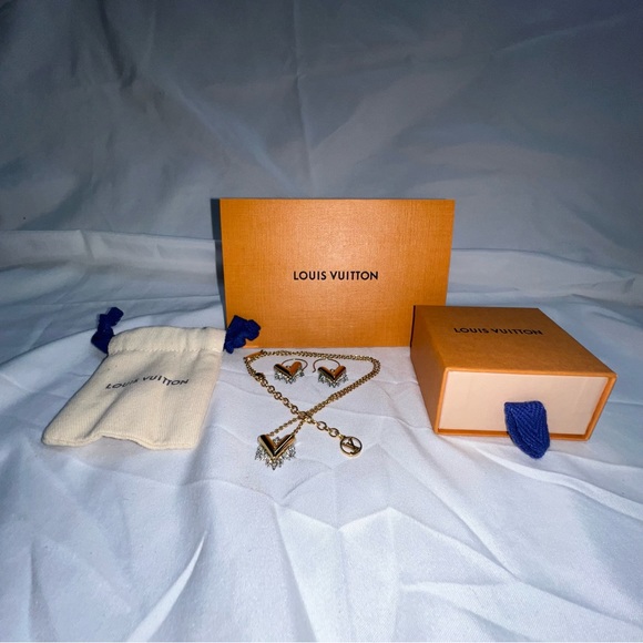 Louis Vuitton Bo Glory V Earings + Coll. Glory V necklace - Picture 8 of 12
